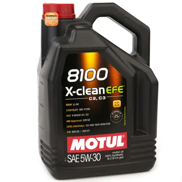 MOTUL 305-109471-8100 | X Clean EFE 5w30 Partiküllü Motor Yağı 5lt 2025 Üretim