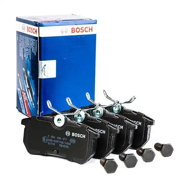 BOSCH 0986494011 | Arka Fren Balatası Ford Focus 98-05, Fiesta VI 1.0/1.5 TDCi/1.6 Ti 12-15