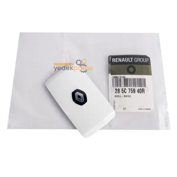 Mais 285c75940r Anahtar Kapağı Renault Megane 4 2015 Talisman 2015 Clio 5 2019 Captur 2 Kadjar Beyaz