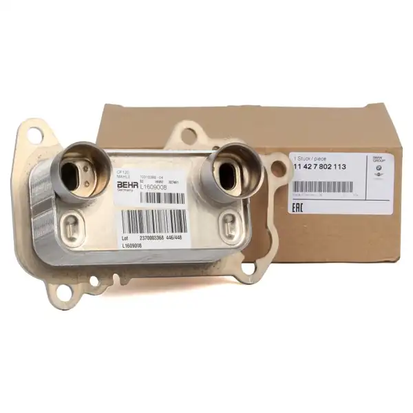 BMW 11427802113-X1-E84 | Kasa 20dx Motor Yağ Soğutucu Radyatörü Orijinal E60 E87 E90 E92 X3 E83 N47