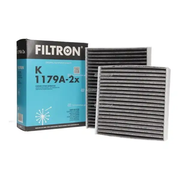 FILTRON K1179A-2X | Peugeot 207 Citroen C3 C4 Cactus Ds3 Ds5 208 2008 Polen Filtresi Karbonlu