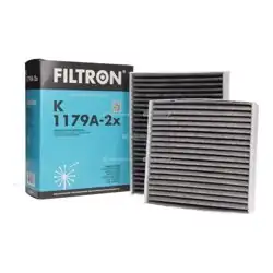 FILTRON K1179A-2X | Peugeot 207 Polen Filtresi Karbonlu
