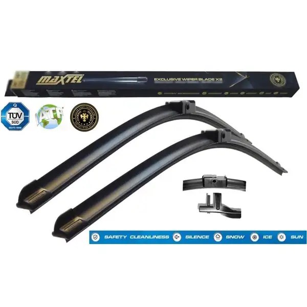 MAXTEL 12107302 | Opel Corsa D E Ön Silecek Seti Muz Tipi Yansanayi 52549