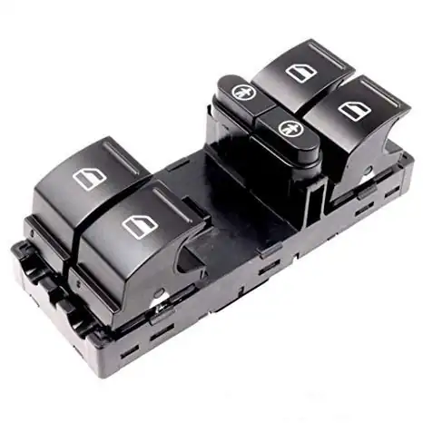 Volkswagen Touareg 2006-2010 Model Arası Sol Ön Cam Açma Düğmesi Takım