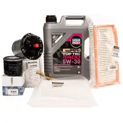 Renault Clio 4 2012-2018 1.5 dCi Periyodik Yağ Bakım Filtre Seti Mais Orijinal ( LiQui Moly 5w30) (2322 ) Motor Yağlı