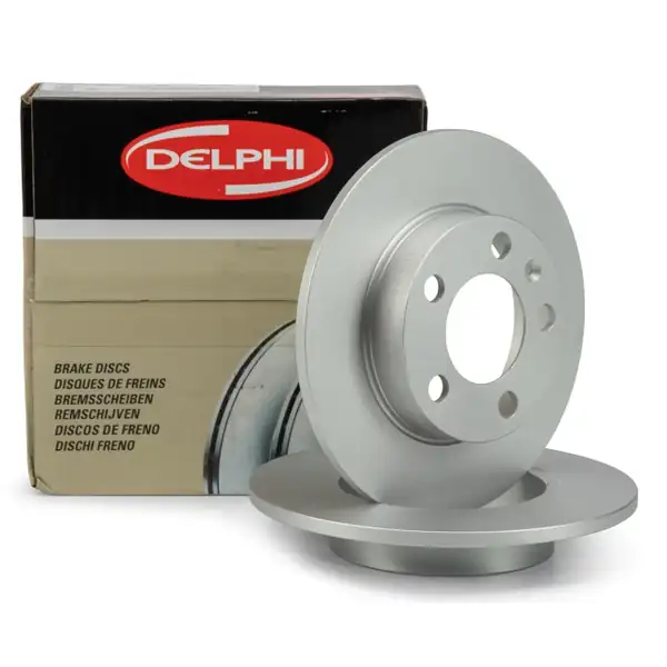DELPHI BG3034 | Volkswagen Polo 2001 Arka Fren Disk Takımı