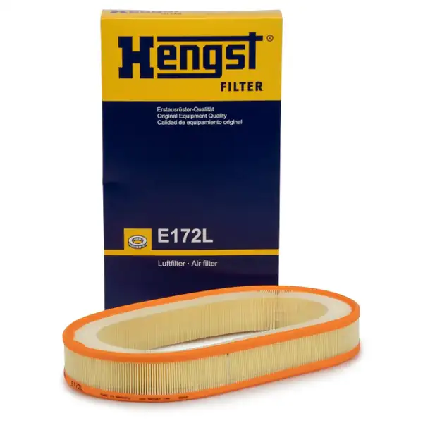 HENGST E172L | Mercedes W201 Kasa 190e W124 Kasa 200e 230e 1988 1993 Hava Filtresi