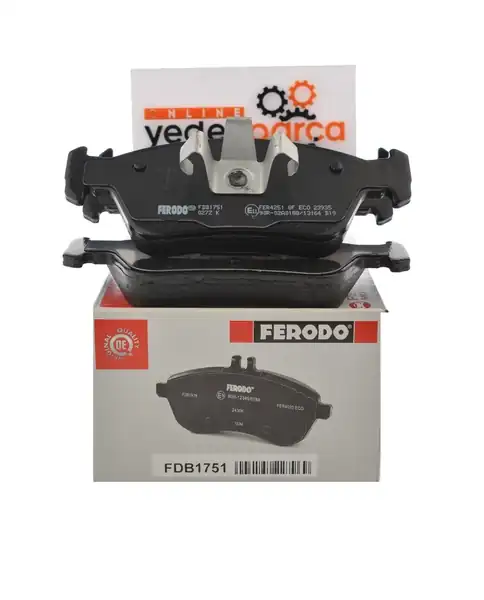 FERODO FDB1751 | Bmw E87 E90 120i 120d 316i 318i 320i Ön Fren Balata Takımı 6947