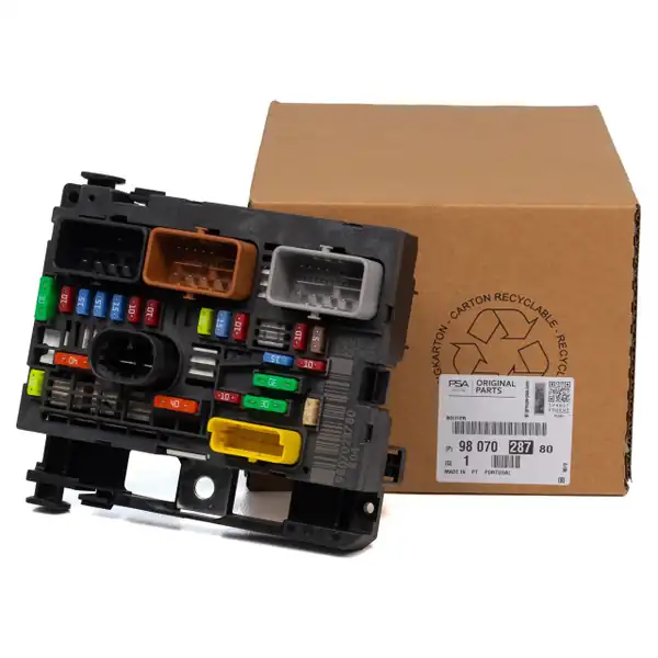 PSA 9807028780 | Citroen Berlingo Tepe 1.6 Hdi Motor İçi Sigorta Kutusu Orijinal, Peugeot 307/308/Partner Tepee, C4 2011-2017
