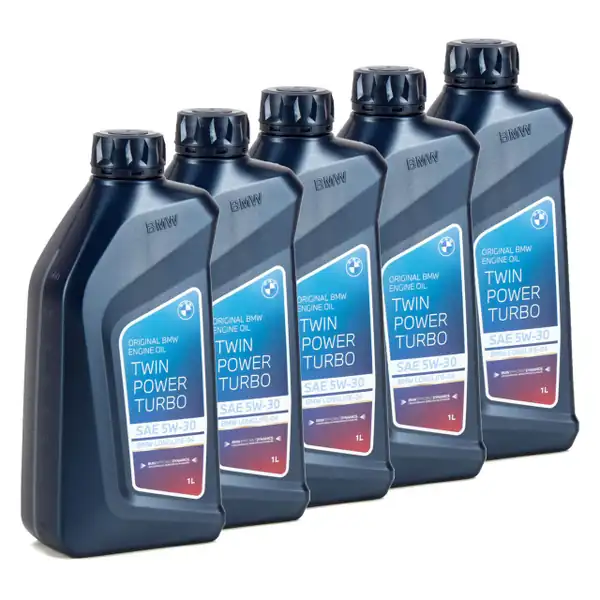 Bmw Motor Yağı 5w30 Twin Power Turbo Longlife 5 Litre Orjinal