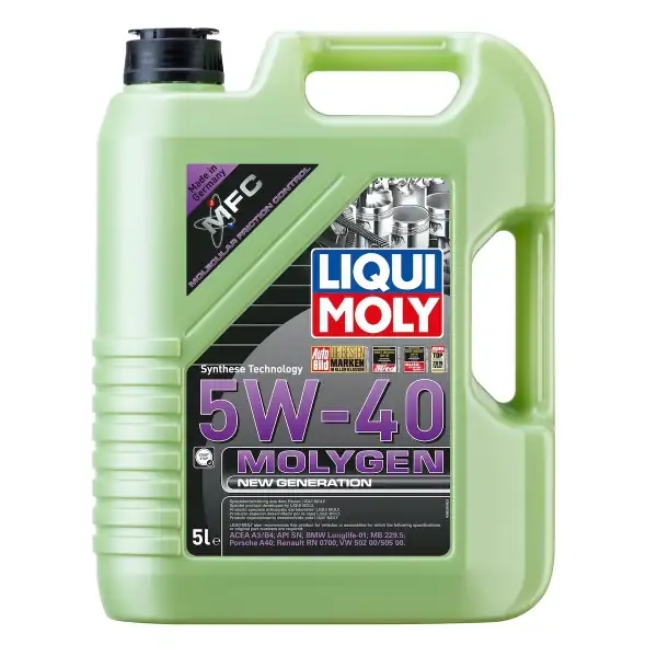 LIQUI MOLY 8536 | Motor Yağı Molygen New Generation 5w 40 5 Litre 4 Adet