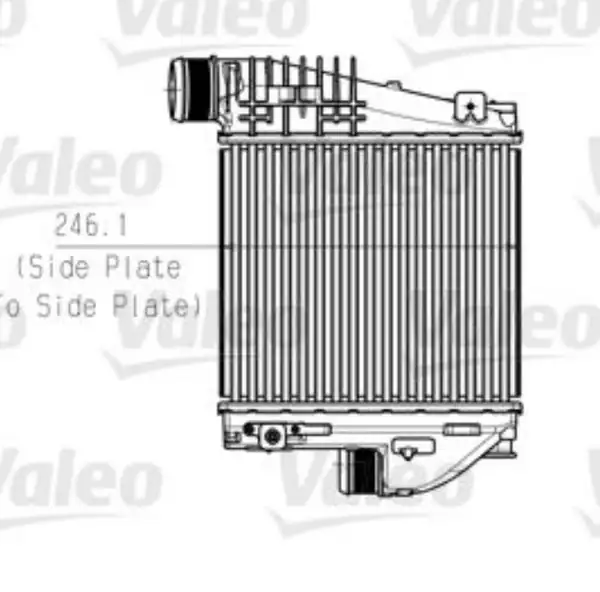 Peugeot 508 2014 2017 Turbo Radyatör Valeo 818290 Peugeot 308 3008