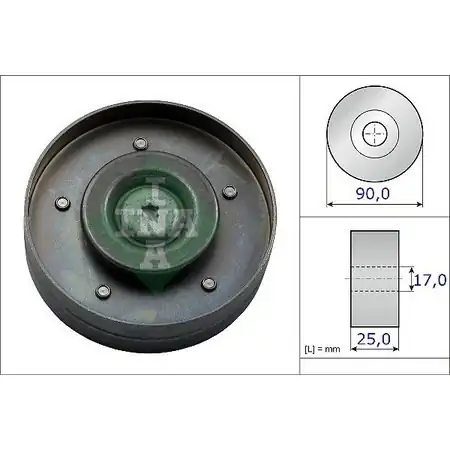 Audi A4 2008-2012 Model Arası 2.0 TDI CDH Motor V Kayış Avare Bilyası