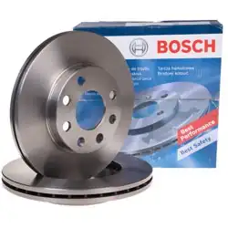 BOSCH 0986478370 | Peugeot 106 Ön Fren Disk Takımı Hava Soğutmalı