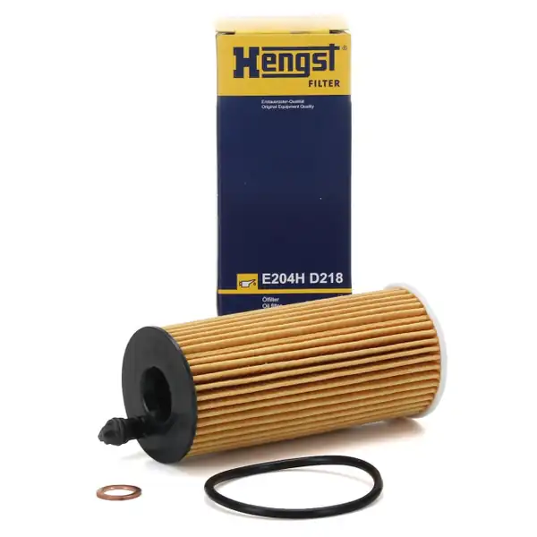 HENGST E204HD218 | Yağ Filtresi E90 N47 184 Hp F20 F21 F30 F10 116d 120d 520d 525dx