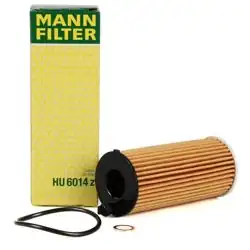 MANN HU6014-1Z | Yağ Filtresi BMW F36 428i 430i F30 F20 F10 G20 G30 B38 B48
