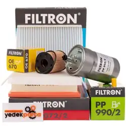 Opel Corsa D 1.3 Dizel (Z13DTJ) Motor Periyodik Bakım Filtre Seti (Yağ Filtresi Tırnaklı Tip) Filtron Marka 2010-2012