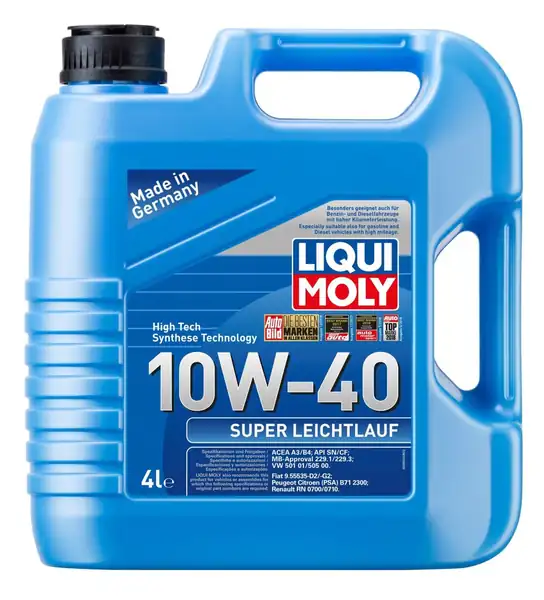LIQUI MOLY Super Leichtlauf 10w 40 Motor Yağı 4 LT 9504