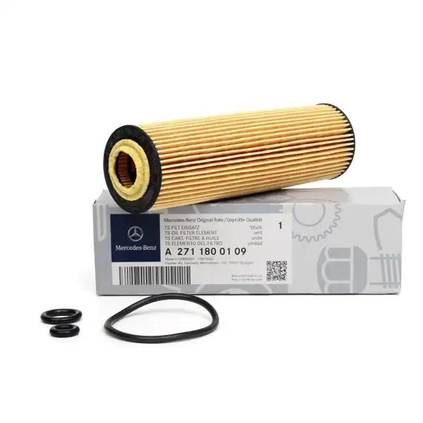 MERCEDES BENZ A2711800109-W203-W204 | W209 W211 C180 C200 E200 Kompressor Yağ Filtresi 271 Motor 20300