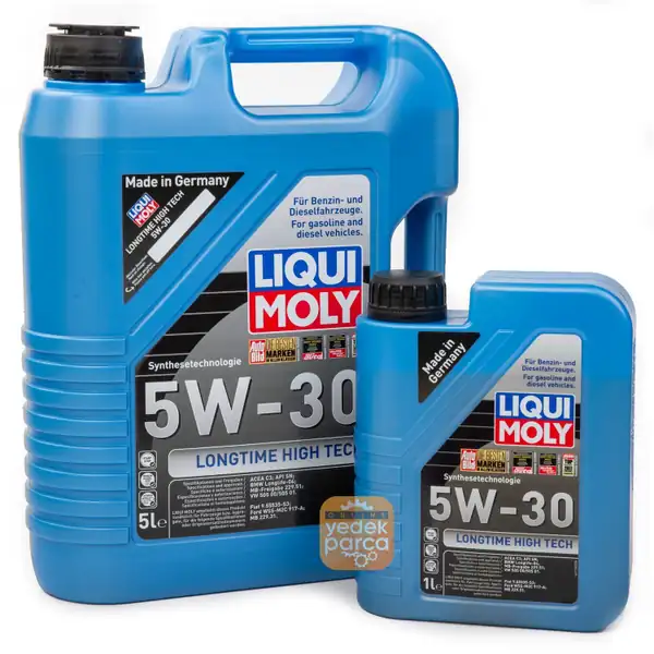 LIQUI MOLY 5W-30 | Motor Yağı Dpf li Sentetik Longtime High Tech 6 Litre 9507 9506