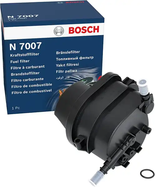 BOSCH 0450907007 | Ford Fiesta V-VI / Fusion 1.4 TDCI Mazot Filtresi (Müşürsüz)