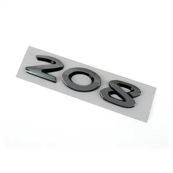 Peugeot 208 2012-2020 Bagaj 208 Yazısı Yansanayi