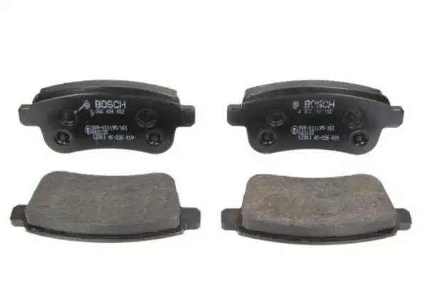 Bosch 0986494452 Renault Megane 3 Arka Fren Balata Takımı EPS li Megane III 08 Megane IV 15