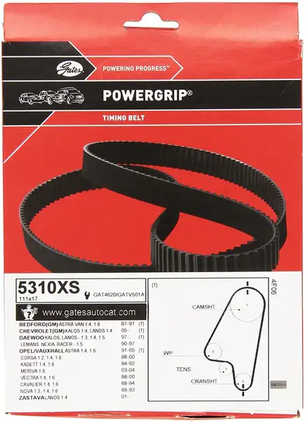 Gates 5310xs Chevrolet Kalos Opel Corsa A B Astra F G Vectra A B Combo Kadett E 1 4 8v Triger Kayışı