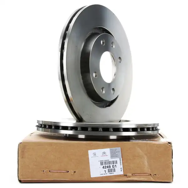 PSA 4249.G1 | Peugeot 208 2012-2020 1.5 Dizel Ön Fren Disk Takımı Orijinal
