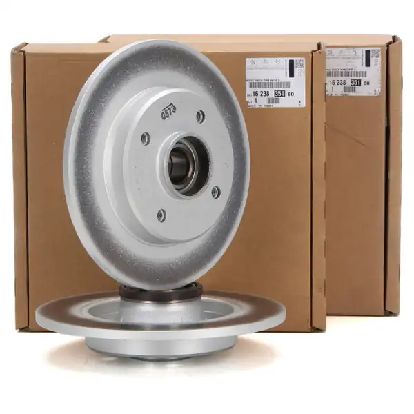 PSA 1623835180 | Peugeot 208 2012-2020 1.5 Dizel Arka Disk Takım 249 MM Orijinal