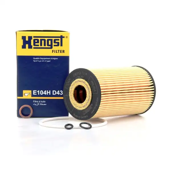 HENGST E104HD43 | Motor Yağ Filtresi Bmw 3 Serisi E46 E36 316i 318i M42 M43 M44 88 01