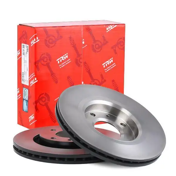 TRW DF4184 | Citroen Berlingo C2 C3 C4 Xsara C Elyse Peugeot 207 208 301 307 Partner Opel Crossland X Ön Fren Disk