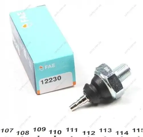 FAE 12230 | Opel Combo C 1 7 Dizel Y17dt Z17dth Yağ Müşürü 0 40 Bar