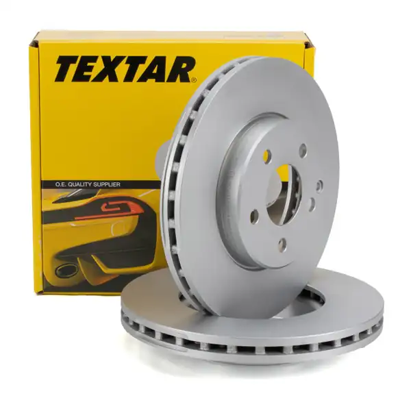 TEXTAR 92115105 | Mercedes W211 E200 CDI E220 CDI E240 Ön Fren Disk Takımı 6368