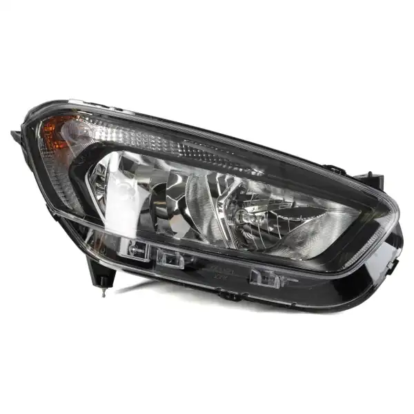AYFAR 505922 | Ford Courier 2012 2019 Siyah Zemin Sağ Far Yan Sanayi