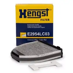 HENGST E2954LC03 | Mercedes W212 Kasa Kasa Karbonlu Polen Filtresi W204-207-212-218 Bm 07-16