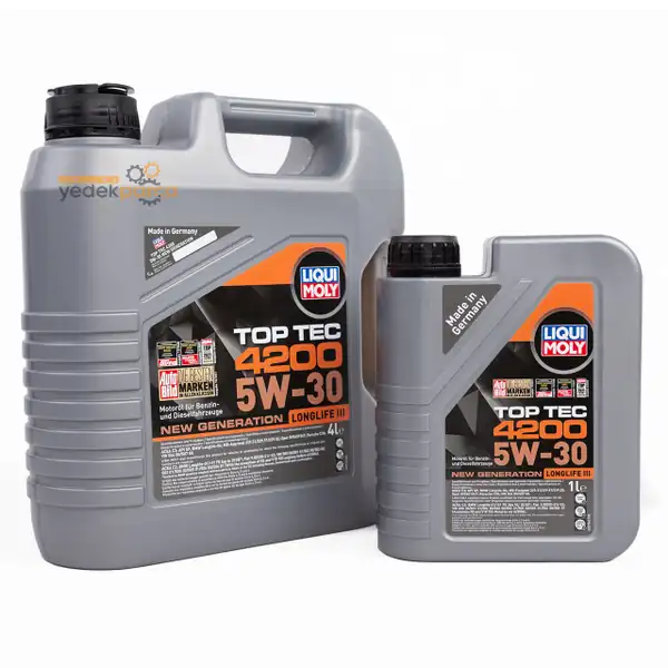 LIQUI MOLY 5W30 | Motor Yağı Tam Sentetik Top Tec 4200 5 Litre