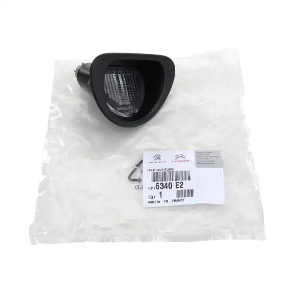 Psa 6340 E2 Plaka Aydınlatma Lambası Citroen C1 Peugeot 107 2007 2014 Orijinal