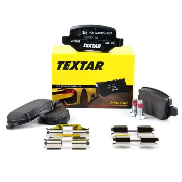 TEXTAR 2313805 | Mercedes W245 Kasa B180 B200 B160 B150 Arka Fren Balata Takımı