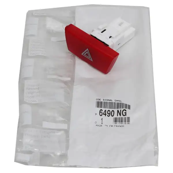 Psa 6490 Ng Dörtlü İkaz Düğmesi Citroen C1 Peugeot 107 2007 2014 Orijinal 54010