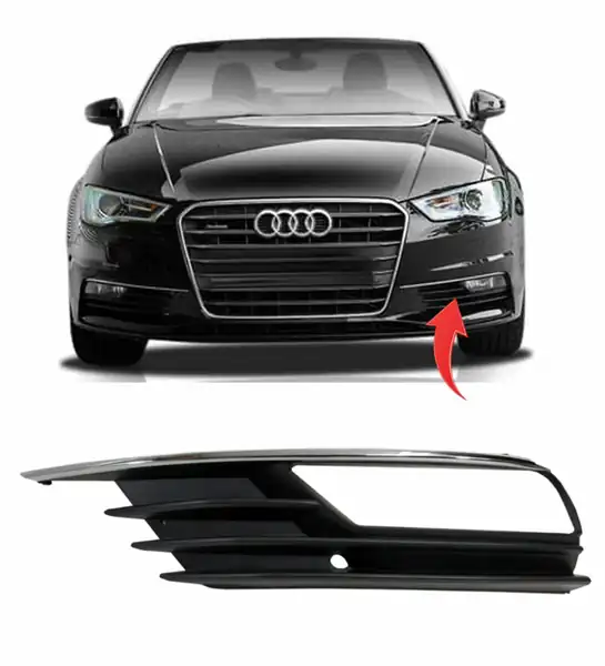 Audi A3 2014 Sonrası Sağ Sis Far Çerçevesi 1 1