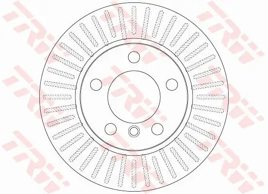 TRW DF6255 | Disk On 05-BMW 1S-E81-E87 | 1 Adet