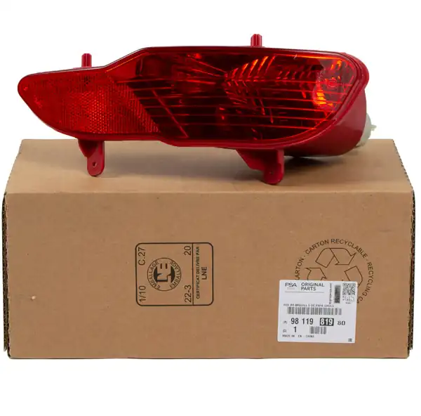 PSA 9811981980 | Peugeot 5008 2017-2020 Arka Sağ Sis Lambası Orijinal